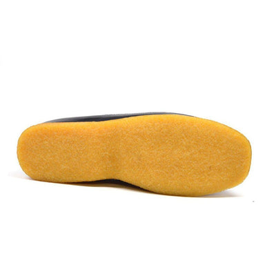 British Walkers Power Men's Leather Slip On Crepe Sole Shoes
