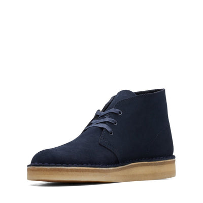 Clarks Originals Originals Desert Coal Boots Men's Navy Blue Suede S Boots 26169997