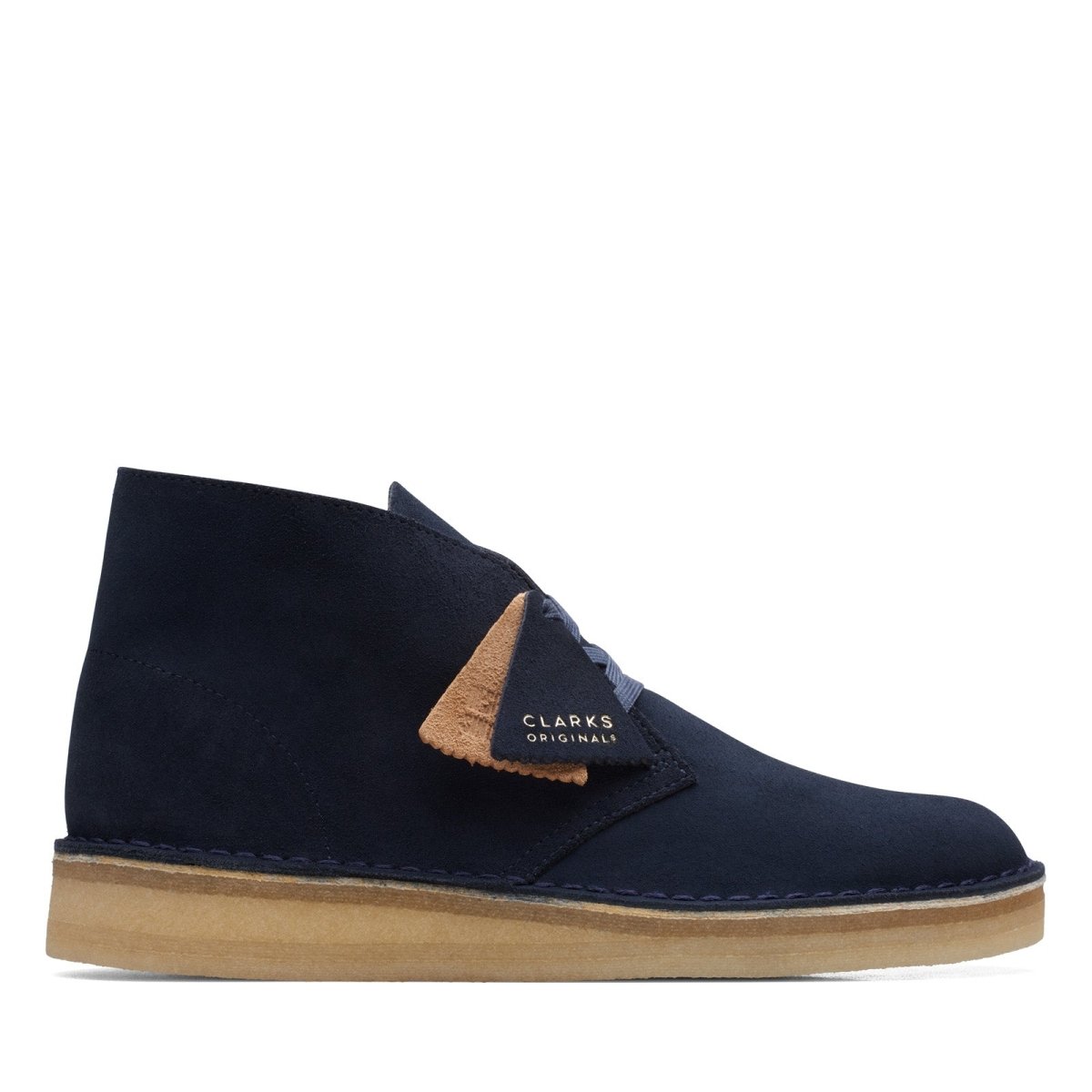 Clarks Originals Originals Desert Coal Boots Men's Navy Blue Suede S Boots 26169997