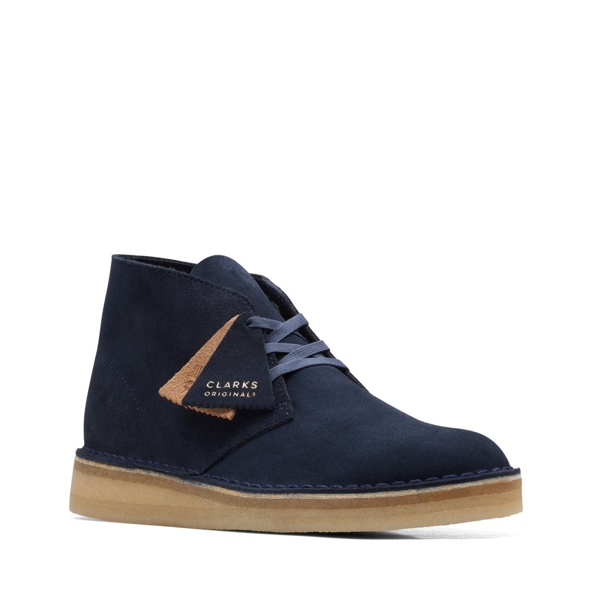 Clarks Originals Originals Desert Coal Boots Men's Navy Blue Suede S Boots 26169997