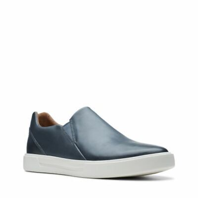 Clarks Originals Originals Un Costa Step Men's Dark Blue Leather Casual Slip On Shoes 26141613