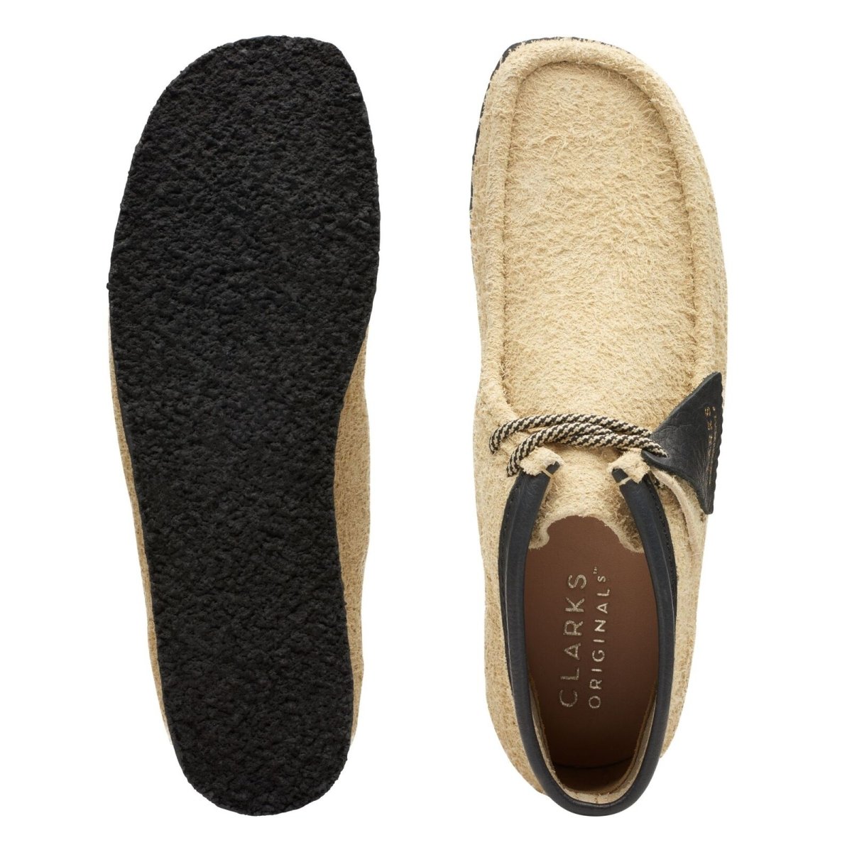 Clarks Originals Originals Wallabee Boot Men's Maple Black Suede 26174051