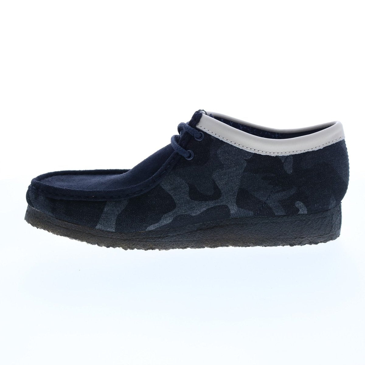 Clarks Originals Originals Wallabee Low Men's Denim Blue Canvas Suede 26168843