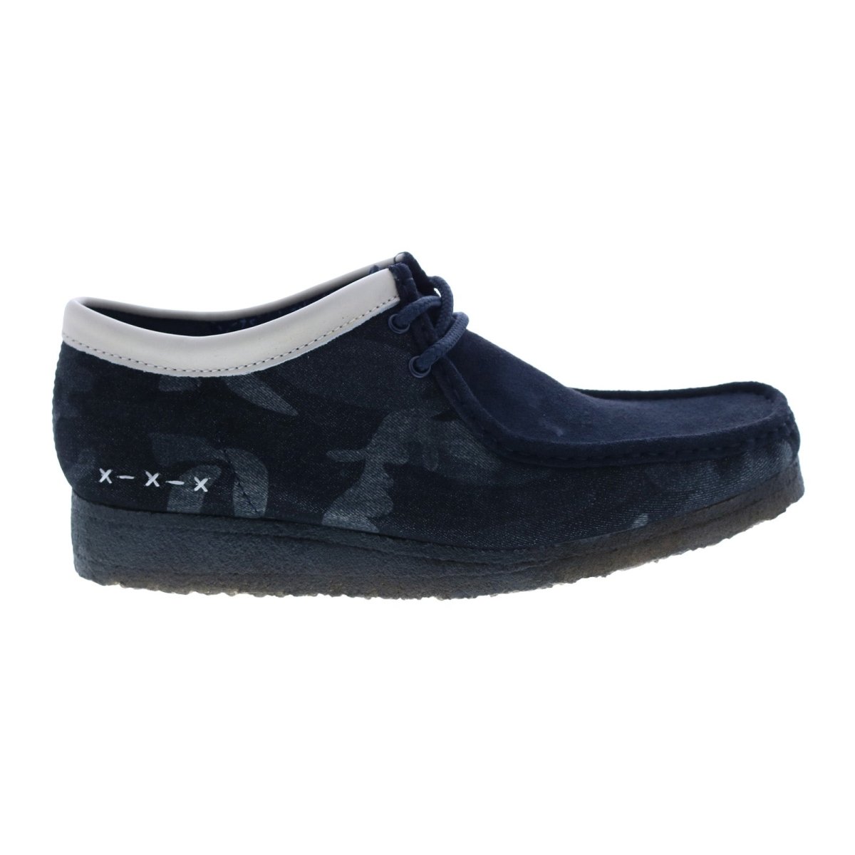 Clarks Originals Originals Wallabee Low Men's Denim Blue Canvas Suede 26168843