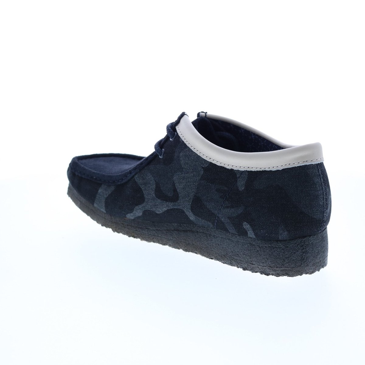 Clarks Originals Originals Wallabee Low Men's Denim Blue Canvas Suede 26168843