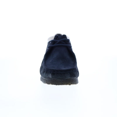 Clarks Originals Originals Wallabee Low Men's Denim Blue Canvas Suede 26168843