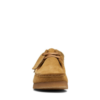 Clarks Originals Originals Wallabee Low Top – Men's Oak Hairy Suede & Ink Hairy Suede (26168852 26168854)
