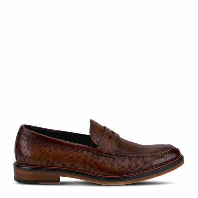 Spring Step Shoes Brando Men's Leather Penny Loafers